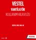 VESTEL VANTİLATÖR KULLANIM KILAVUZU GA RA NT İ 2 YIL