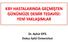 KBY HASTALARINDA GEÇMİŞTEN GÜNÜMÜZE DEMİR TEDAVİSİ: YENİ YAKLAŞIMLAR. Dr. Aykut SİFİL Dokuz Eylül Üniversitesi