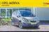 OPEL MERIVA. Sürücü El Kitabı