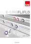 E-LINEFL/FLD 2017/1.  İç Mekan Busbar Kanal Sistemleri (32 A)