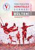 Türk Pediatrik Hematoloji Derneği E-Bülteni Ocak-Şubat-Mart 2017 Sayı 6
