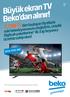 Büyük ekran TV Beko dan alınır!