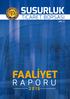 SUSURLUK SAYI : 3 FAALİYET RAPORU