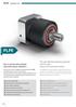 PLPE. PLPE Economy Line. The cost effective planetary gearbox with the best torque-low heat performance