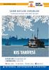 ŞEHİR HATLARI VAPURLARI Conventional Passenger Ferries Winter Timetable