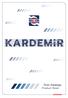 Ürün Kataloğu Product Book