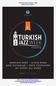 Turkish Jazz Week #5 Edition 2016 Official Concert Program