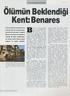 Ölümün Beklendiği Kent: Benares