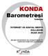 KONDA Barometresi İNTERNET VE SOSYAL MEDYA KULLANIMI OCAK 2011