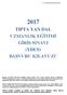 TIPTA YAN DAL UZMANLIK EĞİTİMİ GİRİŞ SINAVI (YDUS) BAŞVURU KILAVUZU