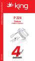 P 224 Deluxe El Mikseri / Hand Mixer