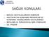 SAKARYA ÜNİVERSİTESİ A) MESLEK HASTALIKLARININ SEBEPLERİ B) HASTALIKTAN KORUNMA PRENSİPLERİ VE KORUNMA TEKNİKLERİNİN UYGULANMASI