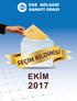 EGE BÖLGESİ SANAYİ ODASI Seçim Bildirisi 2017