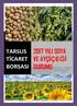 TARSUS TİCARET BORSASI 2017 YILI SOYA VE AYÇİÇEĞİ DURUMU ŞAHİN MAHALLESİ 3294 SOKAK NO:1 / TARSUS