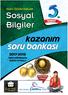 Kazanım Soru Bankası. Sosyal Bilgiler