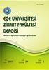 Ege Üniversitesi Ziraat Fakültesi Dergisi Journal of Agriculture Faculty of Ege University ISSN