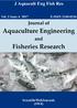 Aquaculture Engineering and Fisheries Research