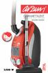 CLEANART SILENT AR 461 ELEKTRİKLİ SÜPÜRGE