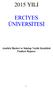 2015 YILI ERCİYES ÜNİVERSİTESİ. Atatürk İlkeleri ve İnkılap Tarihi Enstitüsü Faaliyet Raporu