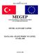 T.C. MİLLÎ EĞİTİM BAKANLIĞI MEGEP (MESLEKİ EĞİTİM VE ÖĞRETİM SİSTEMİNİN GÜÇLENDİRİLMESİ PROJESİ) MÜZİK ALETLERİ YAPIMI