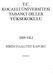 T.C. KOCAELİ ÜNİVERSİTESİ YABANCI DİLLER YÜKSEKOKULU