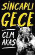 CEM AKAŞ SİNCAPLI GECE EKSİLTMELİ ROMAN