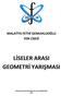 MALATYA FETHİ GEMUHLUOĞLU FEN LİSESİ LİSELER ARASI GEOMETRİ YARIŞMASI