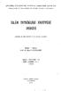 İSTANBUL ÜNİVERSİTESİ EDEBİYAT FAKLiLTESİ YAYINLARI PUBLICATIONS OF THE FACULTY OF LETTERS, ISTANBUL UNIVERSITY. İSLAM fetkikleri ENSTİTÜSÜ.