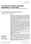 Tek Trokar İle Karın İçinde Laparoskopik Appendektomi: Yeni Bir Yöntem ONE TROCAR INTRACORPOREAL LAPAROSCOPIC APPENDECTOMY: A NEW METHOD