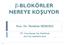 NEREYE KOŞUYOR. Doç. Dr. İbrahim İKİZCELİ. İ.Ü. Cerrahpaşa Tıp Fakültesi Acil Tıp Anabilim Dalı