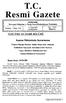T.C. Resmî Gazete. Başbakanlık Mevzuatı Geliştirme ve Yayın Genel Müdürlüğünce Yayımlanır. 13 Ekim 1999 ÇARŞAMBA. Kanun Hükmünde Kararname