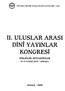 ~~} DİYANET İŞLERi BAŞKANLIGI YAYlNLARI /644. I I iyayi LAR TEBLİGLER-MÜZAKERELER KASIM ANKARA