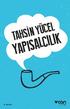 TAHSİN YÜCEL YAPISALCILIK