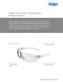 Dräger X-pect 8200 / 8300 Gözlükler Koruyucu Gözlük