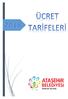 İÇİNDEKİLER. Bilgi İşlem Müdürlüğü 3. Çevre Koruma ve Kontrol Müdürlüğü 3. Fen İşleri Müdürlüğü 3. İmar ve Şehircilik Müdürlüğü 4