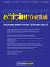 Okul İklimi ile Öğretmenlerin Özerklik Davranışları Arasındaki İlişki The Relationship between School Climate and Teacher Autonomy Behaviors