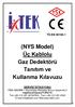 (NYS Model) Üç Kablolu Gaz Dedektörü Tanıtım ve Kullanma Kılavuzu