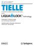 TIELLE. Technology. Let s Comfort HYDROPOLYMER ADHESIVE DRESSING WITH. PANSEMENT HYDROPOLYMÈRE avec technologie LIQUALOCK