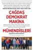 MAKİNA MÜHENDİSLERİ ODASI YARATILMASI İÇİN ÇAĞDAŞ DEMOKRAT MAKİNA