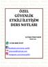 Özel Güvenlik Etkili İletişim - Ömer ASİL