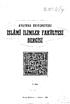 .AKtJLTESfl. .. ISLAMi İLİMLER F. ru.rm_~~~l DERGI.. sı. !!li!ill~ . D. o 1 / f. ~-iil1- ~-~---> 1 T 1 TÜRK ÜNiVERSITESi. 4.