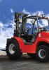 Dizel Forkliftler - ARAZİ FORKLİFTİ ROUGH TERRAIN FORKLIFT TRUCKS