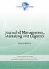 Journal of Management, Marketing and Logistics (JMML), ISSN: Journal of Management, Marketing and Logistics -JMML (2016), Vol.