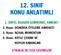 12. SINIF KONU ANLATIMLI