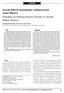 Kronik Böbrek Hastal nda Antihipertansif Tedavi lkeleri Principles of Antihypertensive Therapy in Chronic Kidney Disease