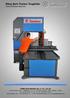 Dikey Şerit Testere Tezgahları Vertical Bandsaw Machines