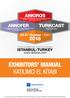 EXHIBITORS' MANUAL KATILIMCI EL KİTABI