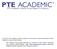 PTE Academic Online Sınav Başvuru Kılavuzu