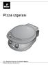 Pizza ızgarası. Kullanım Kılavuzu ve Garanti Bilgileri. Tchibo GmbH D Hamburg 90567AS4X3VII