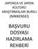 JAPONCA VE JAPON KÜLTÜRÜ ARAŞTIRMALARI BURSU (NİKKENSEİ) BAŞVURU DOSYASI HAZIRLAMA REHBERİ